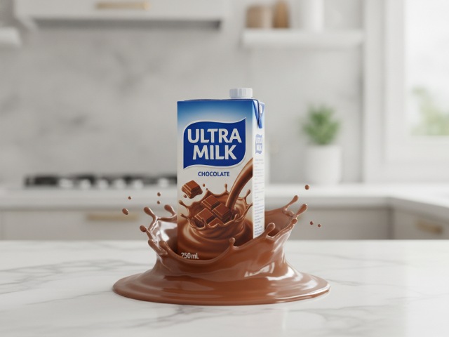 (90)MD400810016129(91)270320 ULTRA MILK Minuman Susu UHT Rasa Cokelat