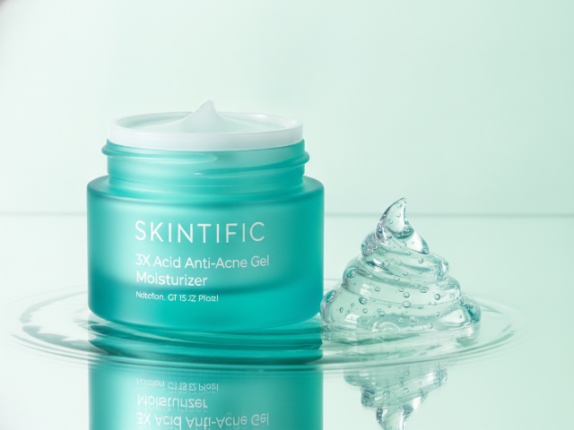 (90)NA11240100302 SKINTIFIC 3X Acid Anti-Acne Gel Moisturizer