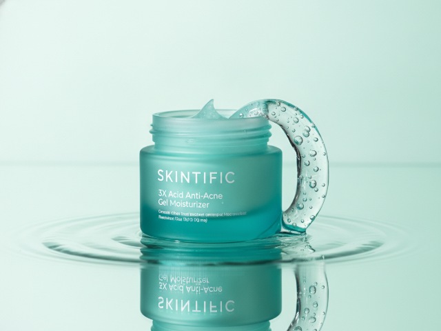 (90)NA11240100302 SKINTIFIC 3X Acid Anti-Acne Gel Moisturizer