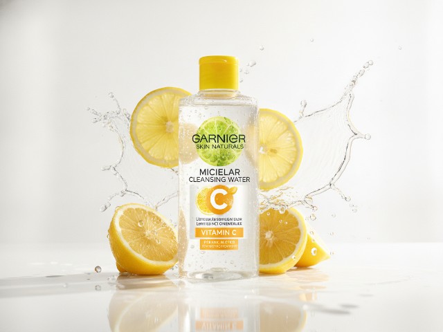 (90)NA18211206623(91)240923 Garnier Skin Naturals Micellar Cleansing Water Vitamin C