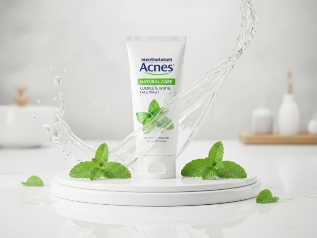(90)NA18221205938(91)250908 Mentholatum Acnes Natural Care Complete White Face Wash