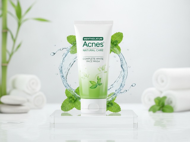 (90)NA18221205938(91)250908 Mentholatum Acnes Natural Care Complete White Face Wash