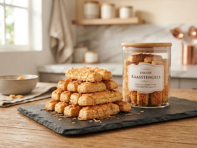 BPOM (90)MD020939001200408 Kaasstengels Holland Bakery