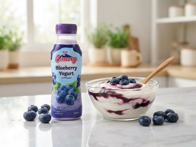 Cek BPOM (90)MD201511026465(91)231227 Cimory Yogurt Rasa Blueberry 1 BPOM (90)MD201511026465(91)231227 Cimory Yogurt Rasa Blueberry