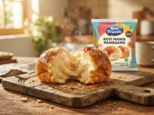BPOM (90)MD221139000100311 New Friends Roti Manis Panggang