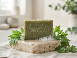 BPOM (90)NA11250500001 Acnaway Mugwort Acne Clear Bar Soap