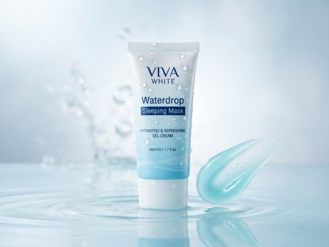 BPOM (90)NA18160200355 Waterdrop Sleeping Mask VIVA WHITE