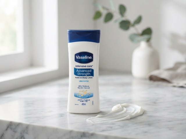 BPOM (90)NA18190125459(91)221223 Vaseline Intensive Care Advanced Strength Hand And Body Lotion