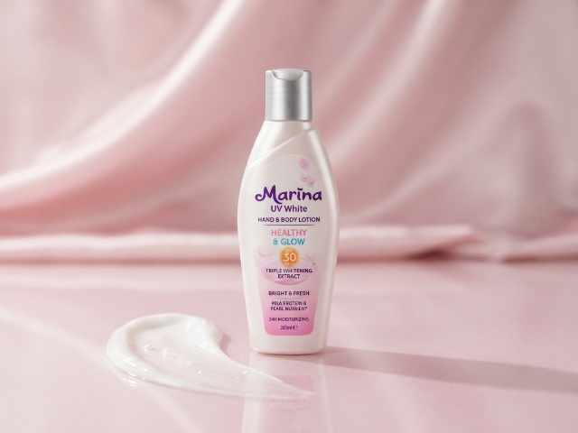 Hasil Cek BPOM (90)NA18200100075(91)230102 Marina UV White Hand & Body Lotion Healthy & Glow 1 (90)NA18200100075(91)230102