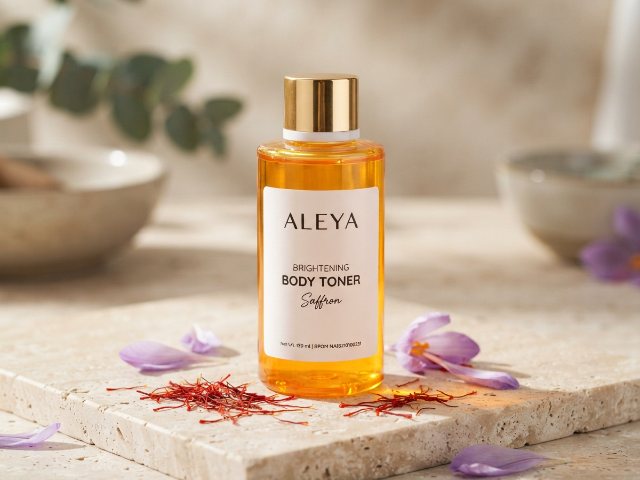 BPOM (90)NA18210100231(91)240114 Aleya Brightening Body Toner Saffron