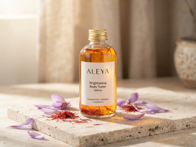 BPOM (90)NA18210100231(91)240114 Aleya Brightening Body Toner Saffron