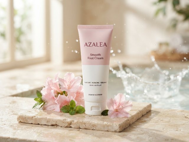 BPOM (90)NA18220100585(91)250120 Smooth Foot Cream AZALEA