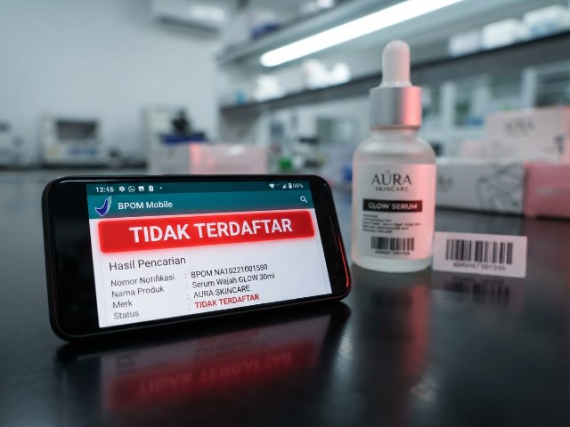 Cek Bpom (90)NA18221001580(91)250920 Tidak Terdaftar 1 (90)NA18221001580(91)250920