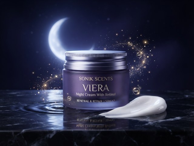 Cek BPOM (90)NA18240102732 Sonik Scents Viera Night Cream With Retinol 1 (90)NA18240102732