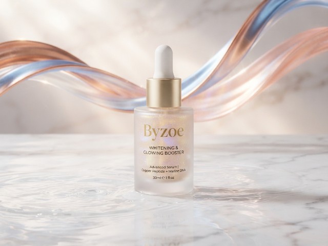 BPOM (90)NA18240108660 Byzoe Whitening & Glowing Booster with Cooper Peptide and DNA Salmon