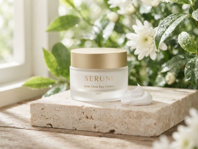 BPOM (90)NA18240116303 Acne Glow Day Cream SERUNI