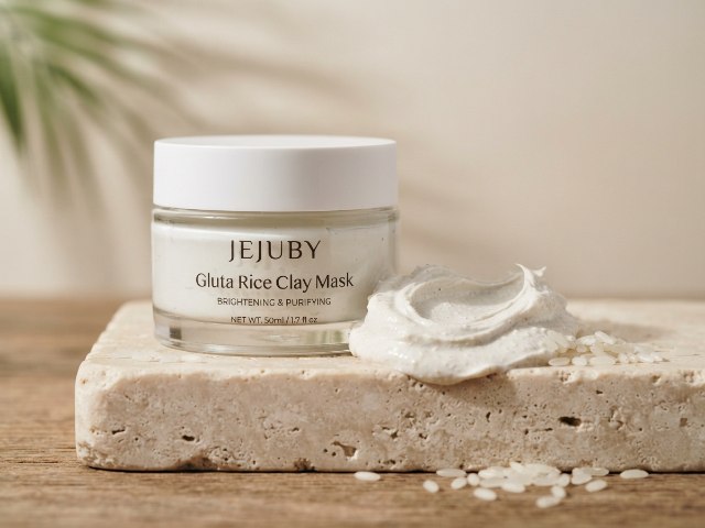Cek BPOM (90)NA18240200284 Gluta Rice Clay Mask JEJUBY 1 (90)NA18240200284