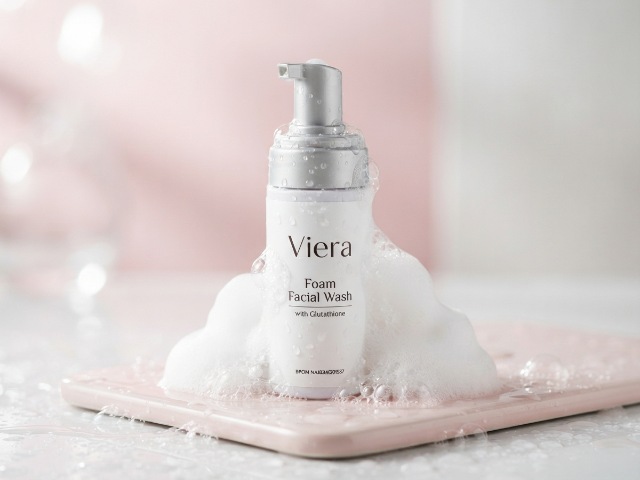 BPOM (90)NA18241201537 Viera Foam Facial Wash With Glutathione