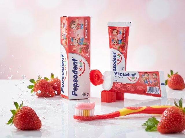 Cek BPOM (90)NA18251400172 Kids Strawberry PEPSODENT 1 BPOM (90)NA18251400172 Kids Strawberry PEPSODENT