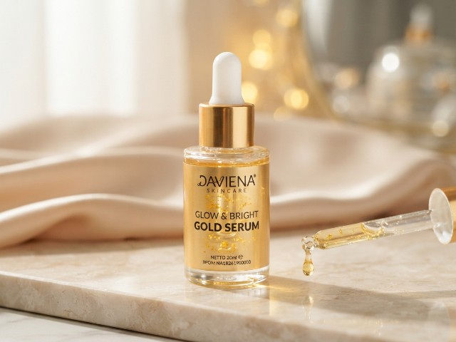 Hasil Cek BPOM (90)NA18261900003 Glow & Bright Gold Serum Daviena Skincare 1 (90)NA18261900003